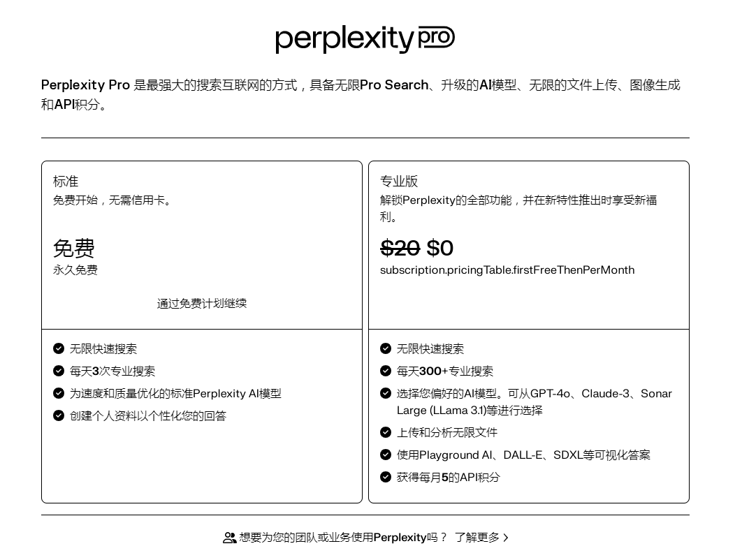 Perplexity圣诞福利，免费送一个月价值20美刀pro会员，登录直接领取插图